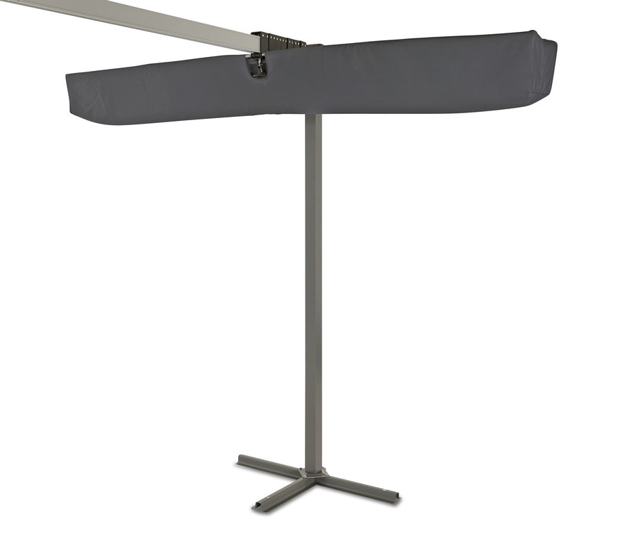 Leco Sonnendach, 400 x 250 cm, anthrazit.
