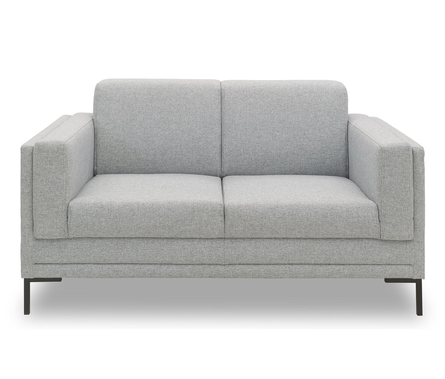 Graues LOOKS by Wolfgang Joop 2-Sitzer Sofa.