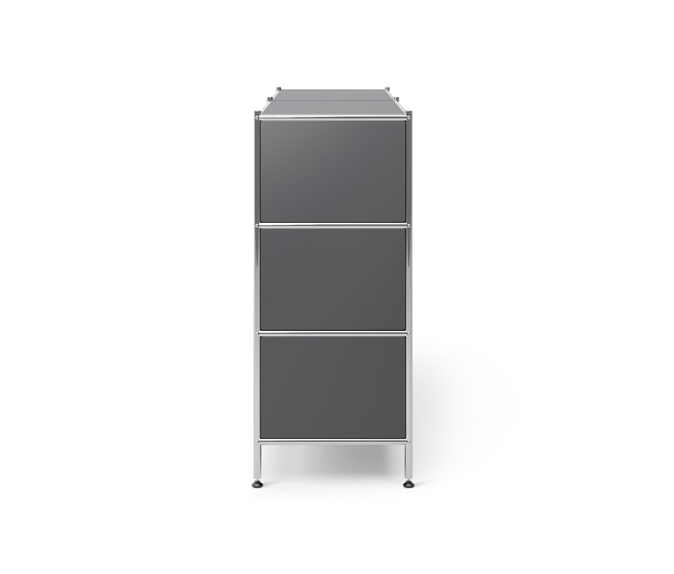 Thumbnail - Tchibo - Kommode Metall »Cn3« mit 6 Schubladen - 152x40x73,5cm - chrom - Stahl / Aluminium / Kunststoff