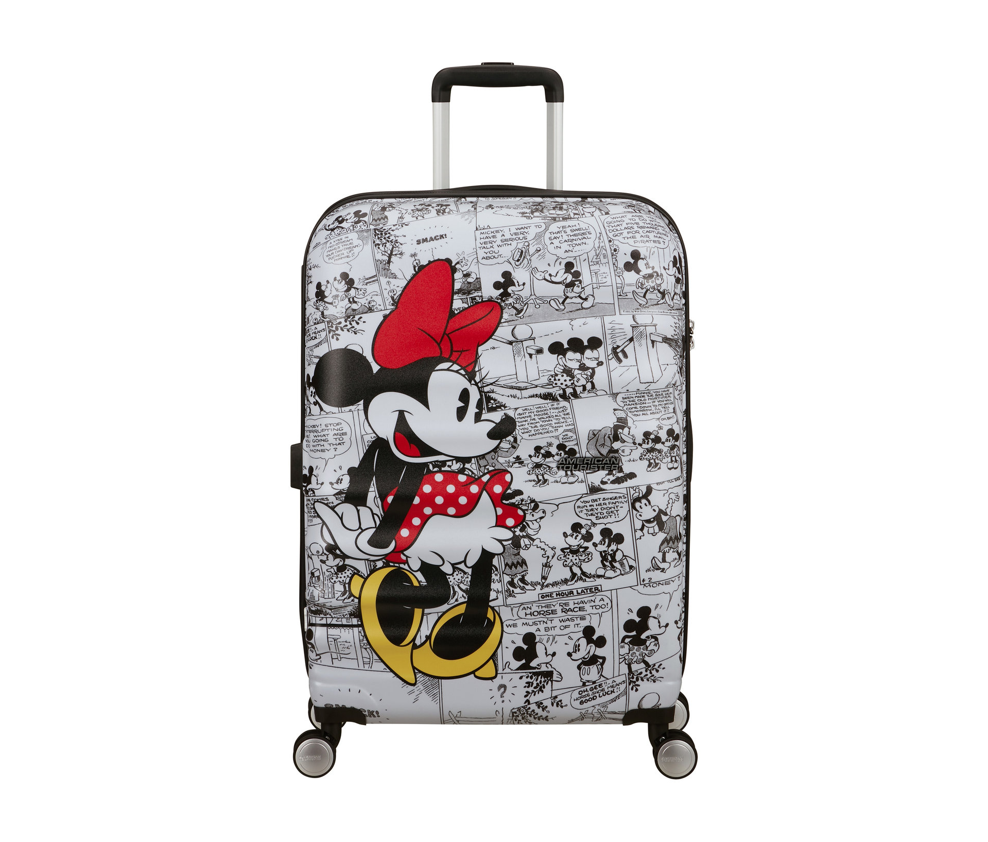 American Tourister Disney Wavebreaker Bagage moyen séjour Minnie Comics White