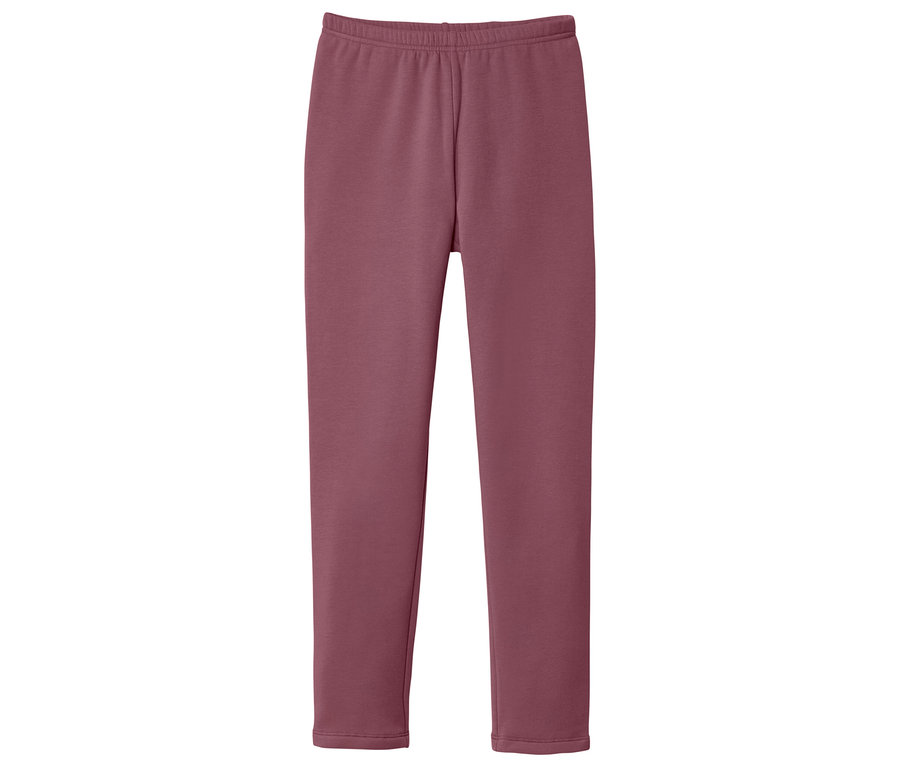 Weinrote Trainingshose auf weißem Hintergrund.