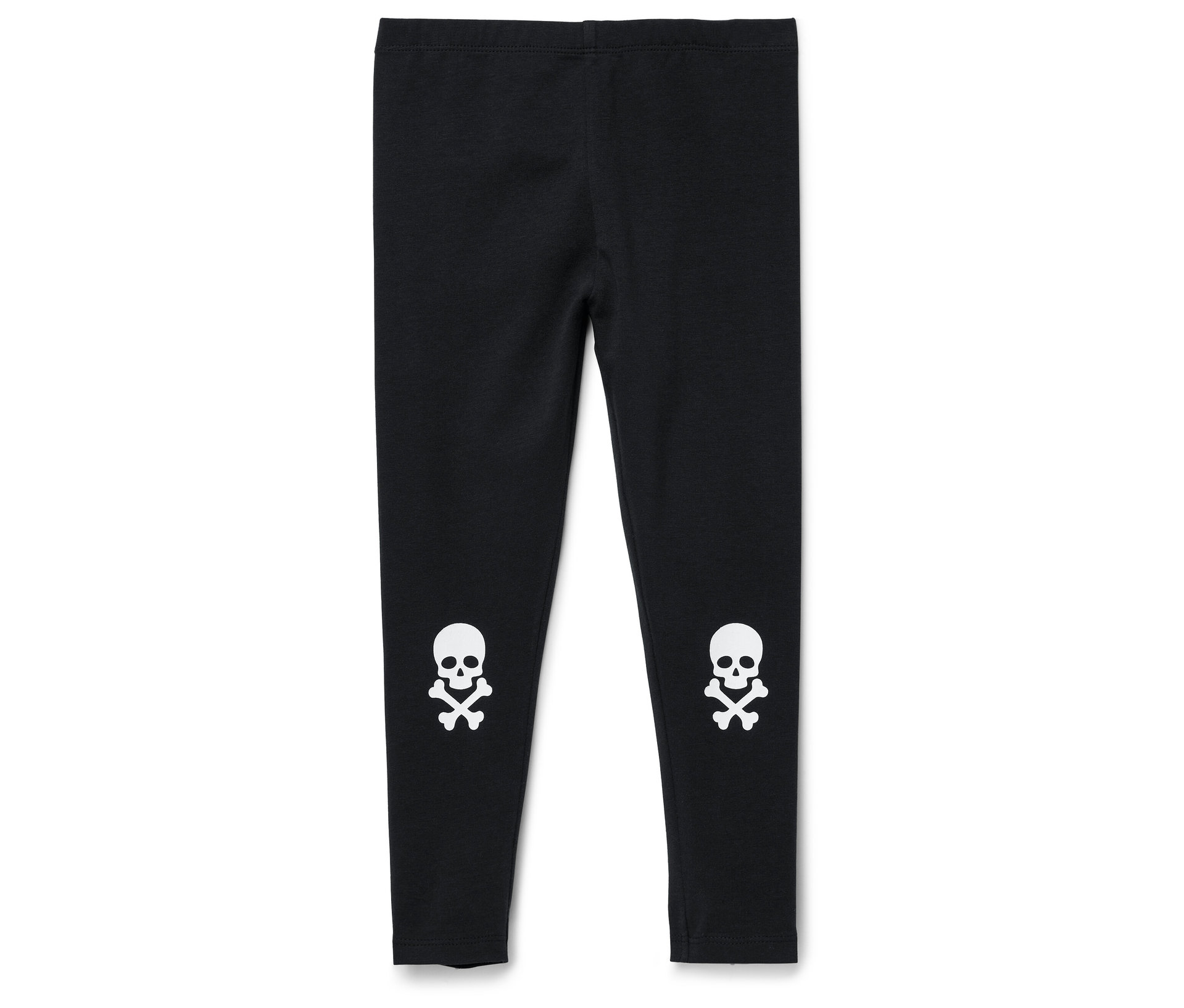 Tchibo - Kinder-Leggings »Pirat« - Kinder - Gr. 98/104 - schwarz/print - Baumwolle