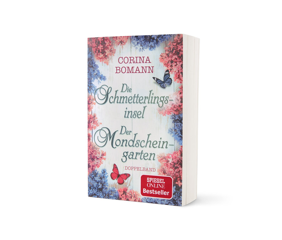 Doppelroman »Die Schmetterlingsinsel« und »Der Mondscheingarten«.
