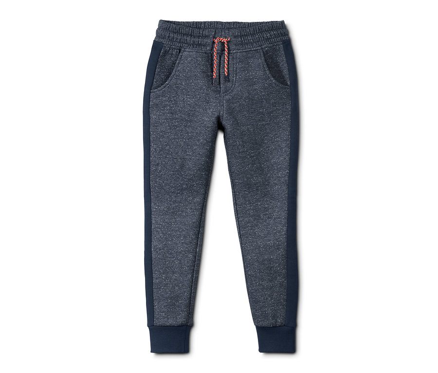 Eine blaue Sweathose.