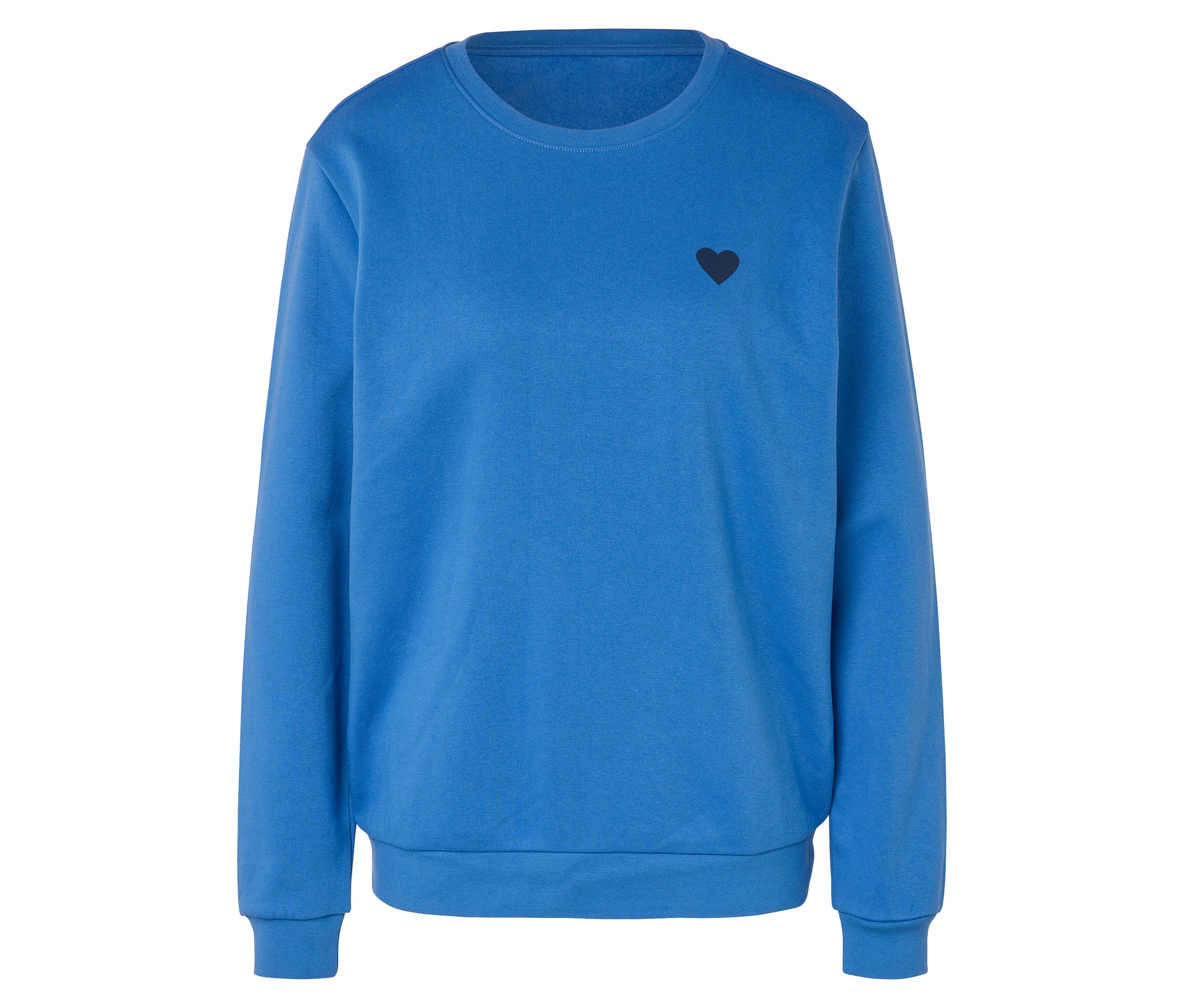 Sweatshirt - Damen - Gr. L - blau - blau