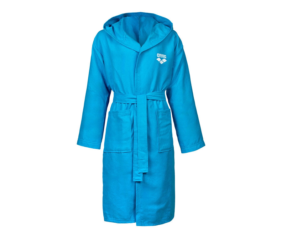 Blauer arena Kinder-Mikrofaser-Bademantel Zeal.
