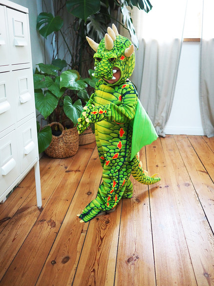 Kind im »Drache« Kostüm von small foot.