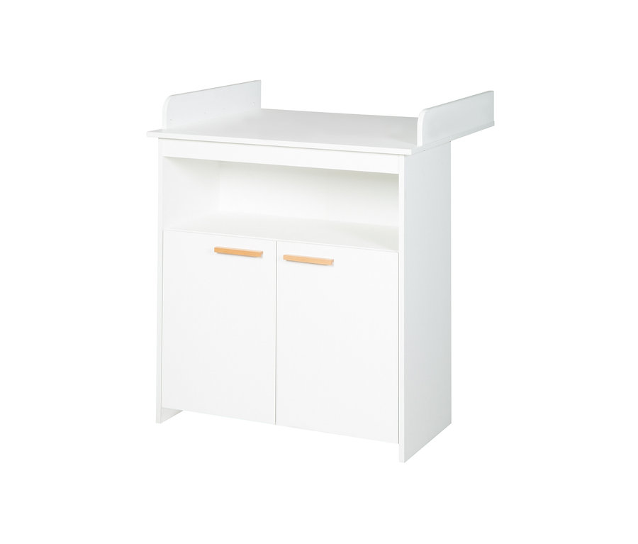 Weisse roba »Anton« Kinderzimmerset Wickelkommode mit Schrank.