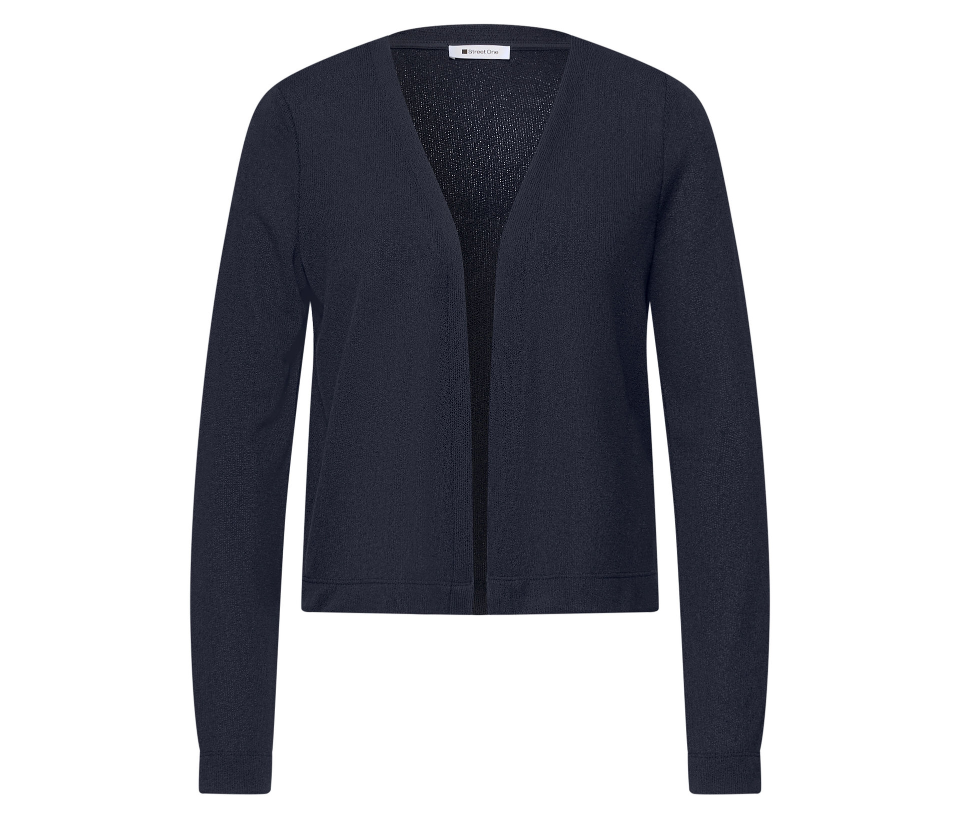 Cardigan - Damen - Gr. 46 - dunkelblau - dunkelblau