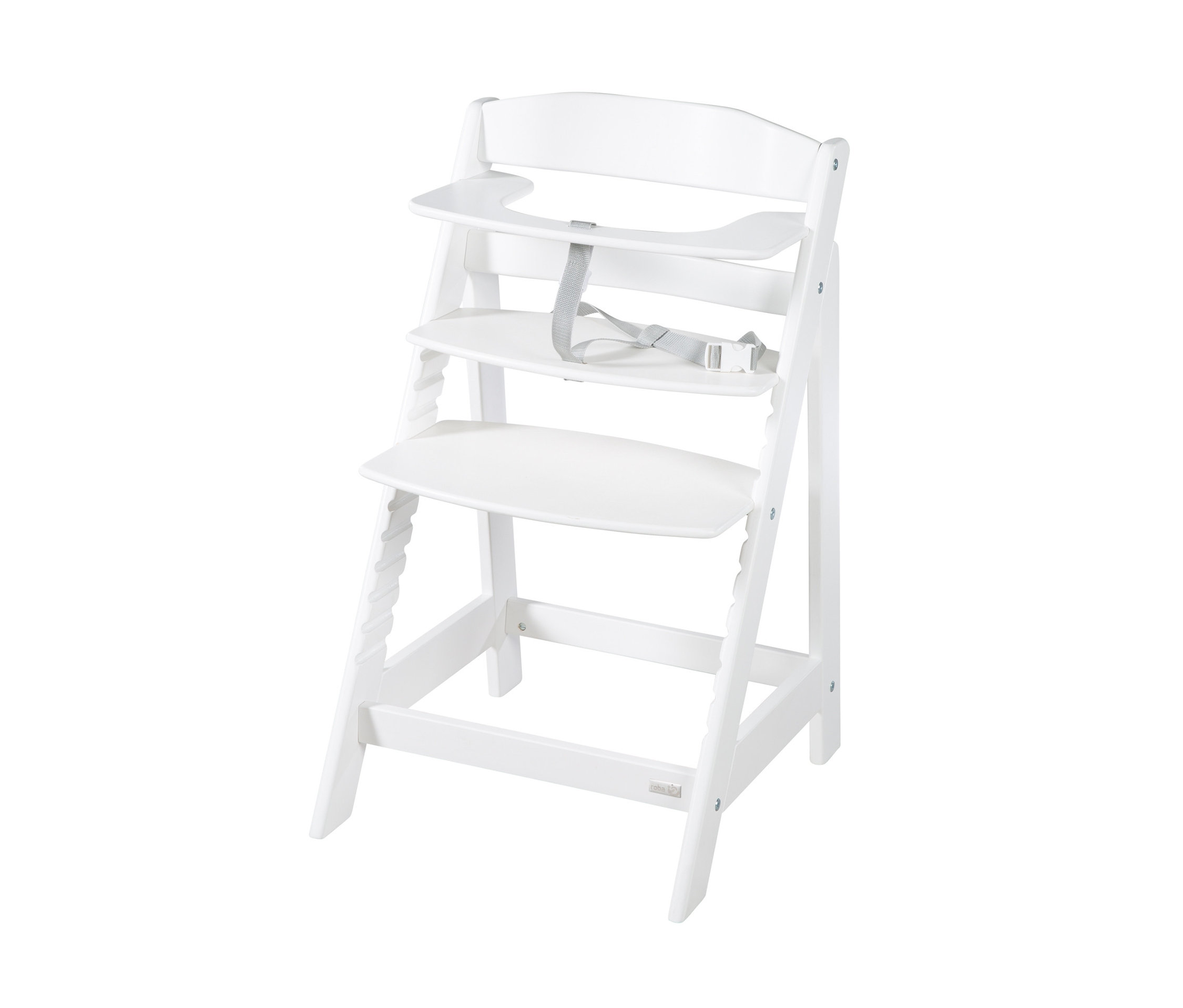 roba Treppenhochstuhl »Sit Up Flex« - 44,5x54x80cm - weiß -