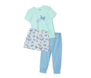 Mint/blau