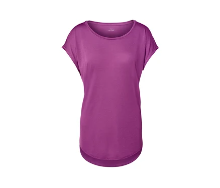 Violettes Sportshirt.