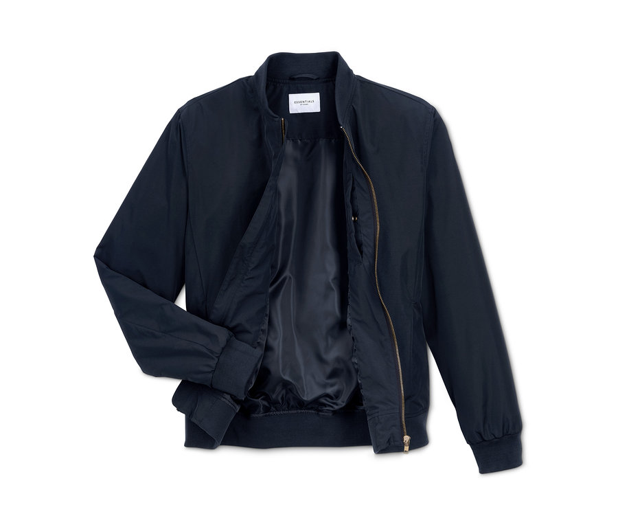 Offene Marineblaue Blouson Jacke.