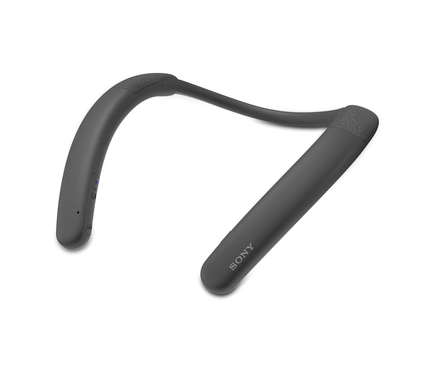 Schwarzer Bluetooth-Nackenbügel-Lautsprecher »SRS NB10« von Sony.