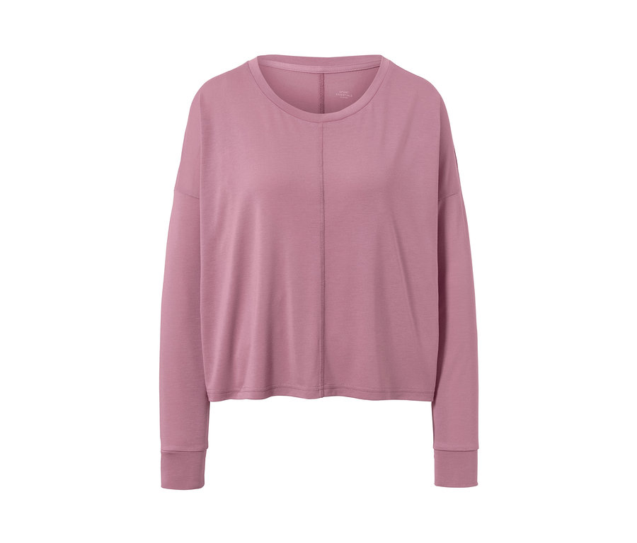 Rosa 2-in-1-Sportshirt.