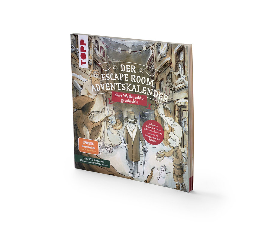 Buch: »Der Escape Room Adventskalender – eine Weihnachtsgeschichte«.