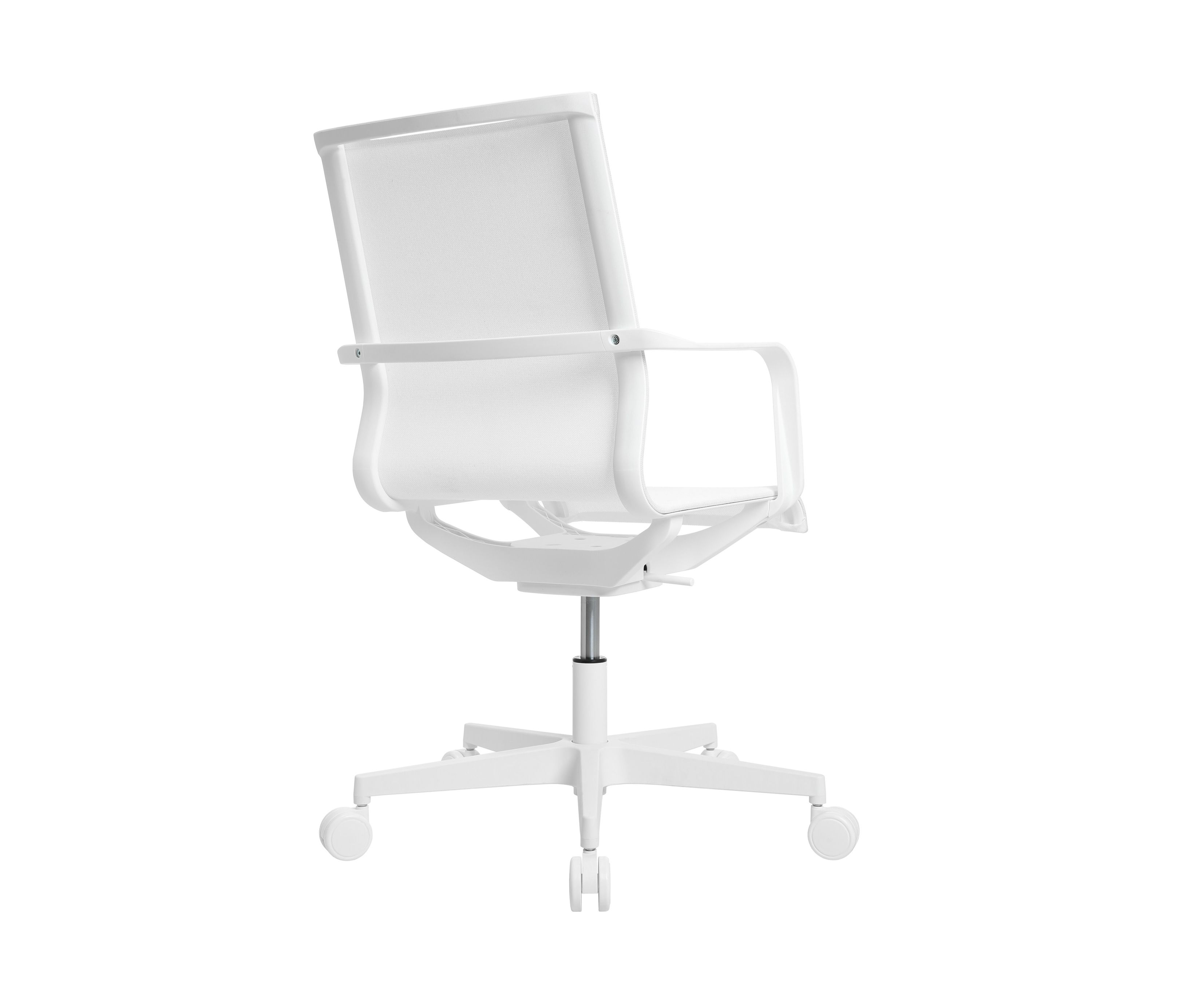 Thumbnail - Topstar Bürostuhl »Sitness Life 40« - 57x62x84cm - weiß - Polyester / Stahl / Kunststoff