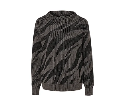 Strickpullover mit Jacquard.