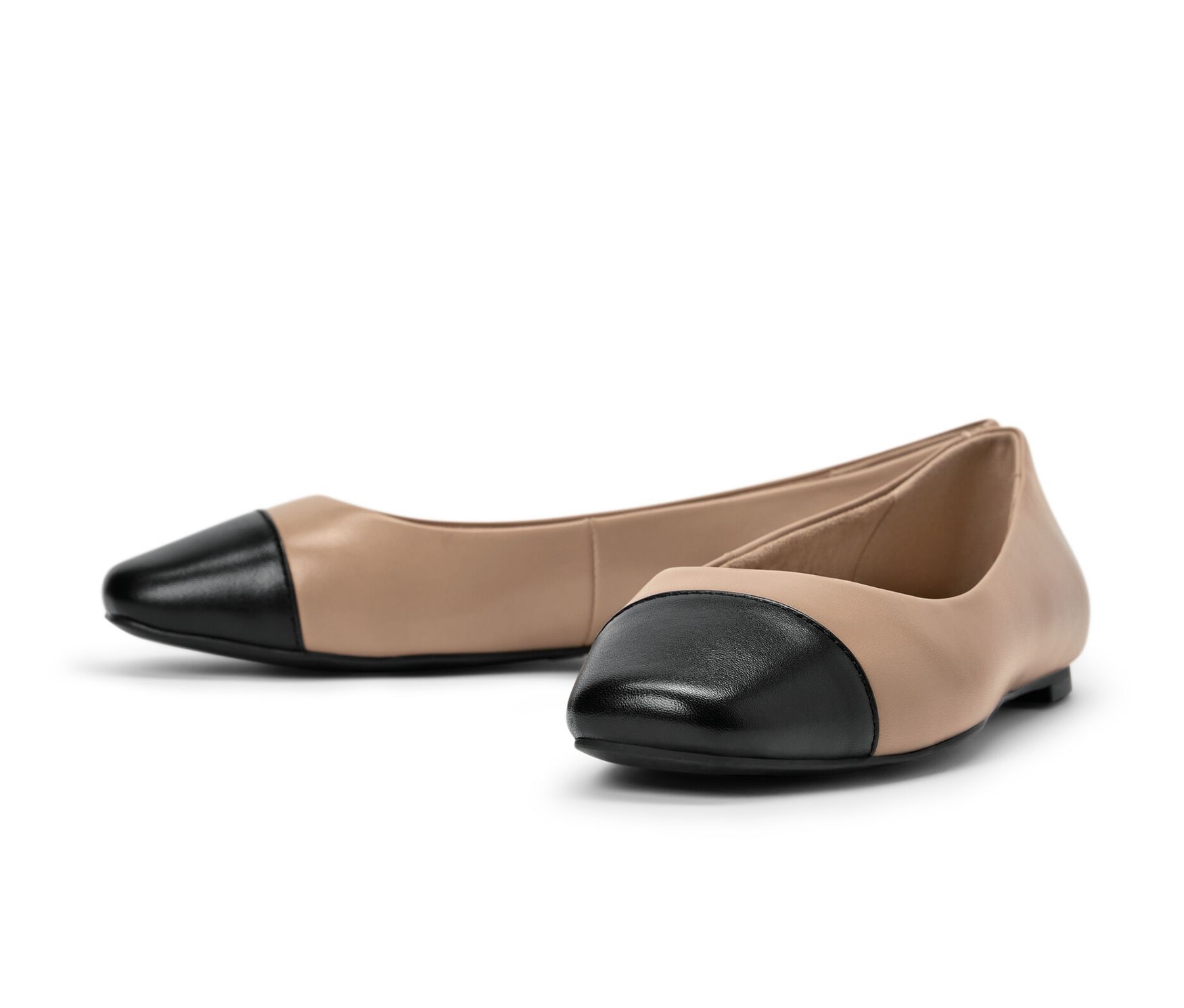 Thumbnail - Tchibo - Leder-Ballerinas - Damen - Gr. 38 - schwarz