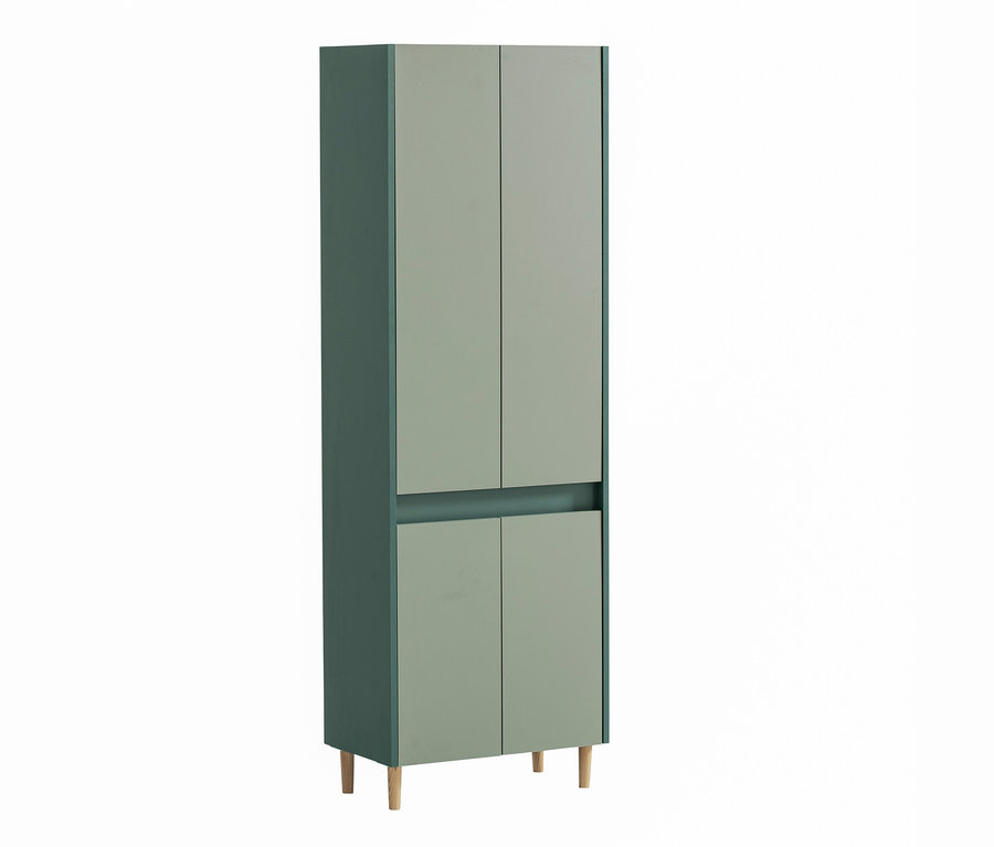 Hochschrank »Lovis«, waldgrün/pistazie, 4 Türen.