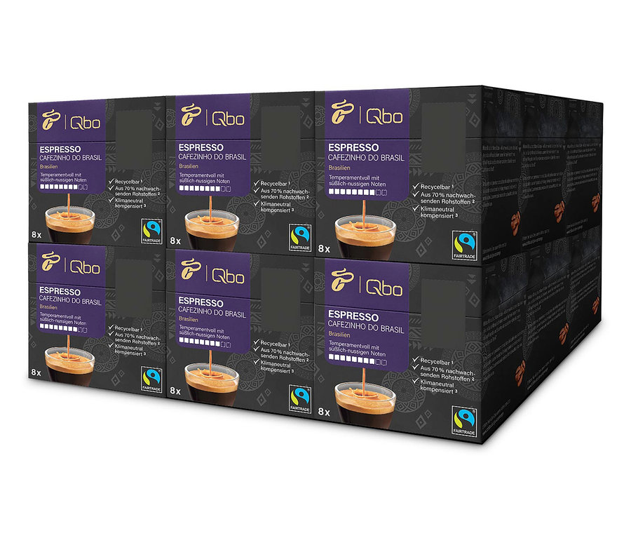 Qbo Espresso CAFEZINHO DO BRASIL - 144 Kapseln