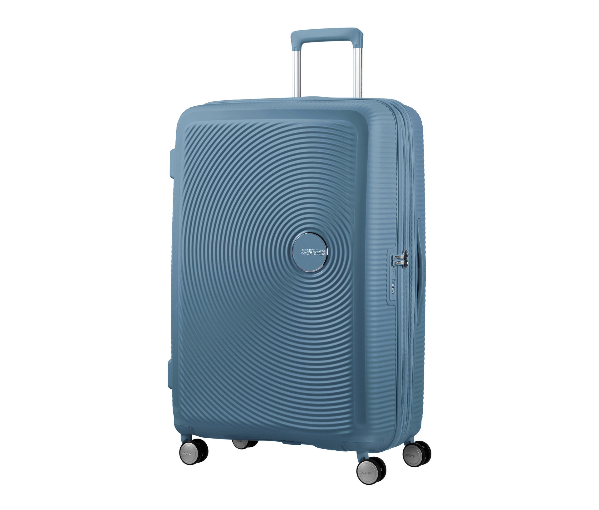Hartschalen-Koffer »Soundbox« Spinner - blau - blau