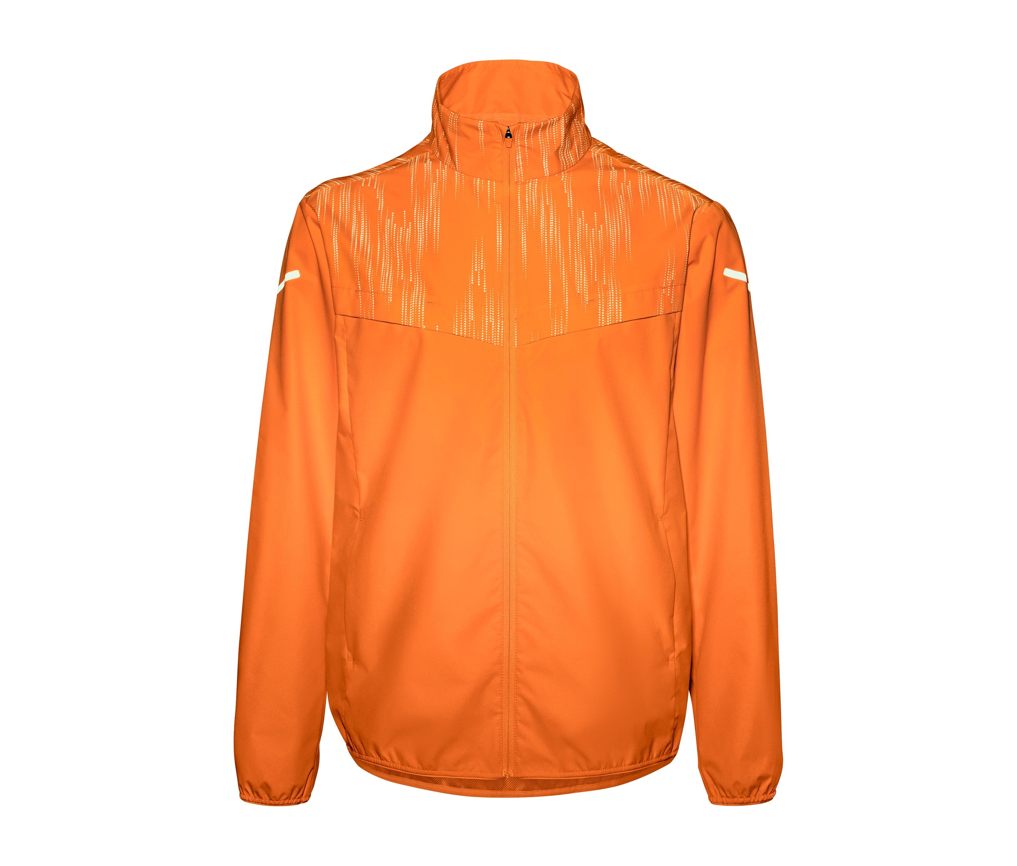 Tchibo - Windprotection-Laufjacke - Herren - Gr. M - orange/print