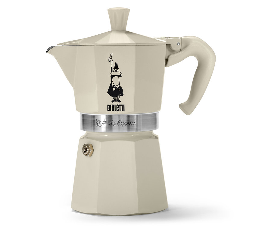 Bialetti Moka Express, 190 ml, crema