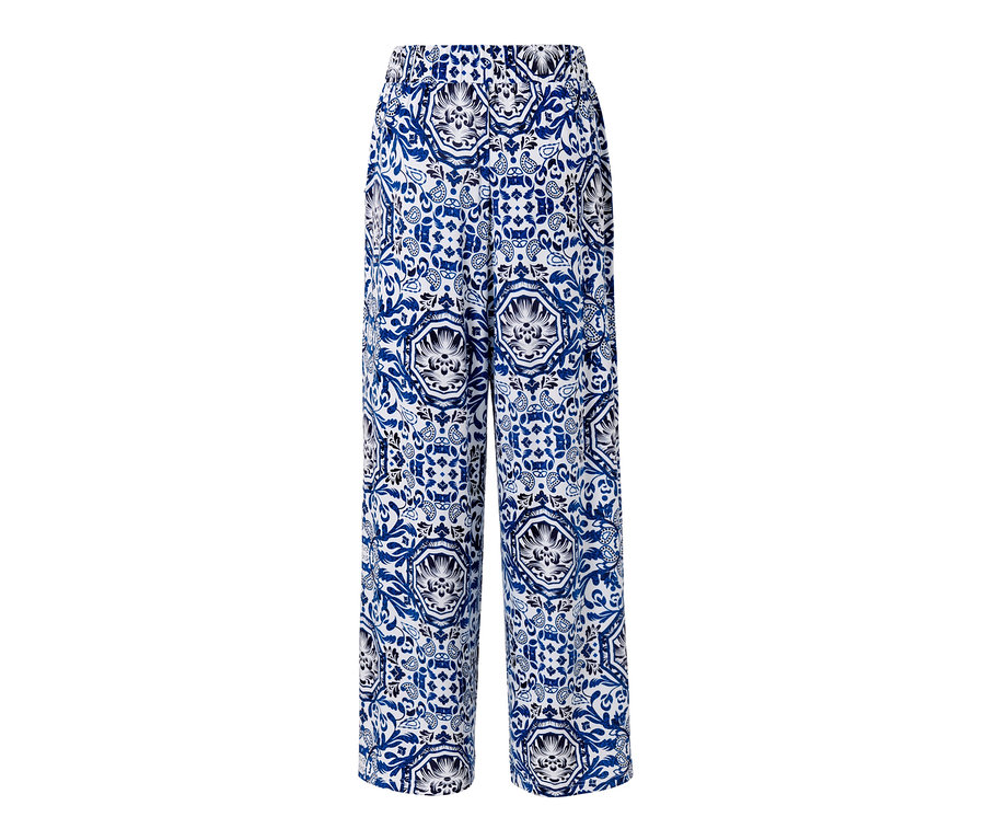 Bedruckte Palazzohose.