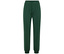 Grüne Jogginghose mit Kordelzug in der Taille.