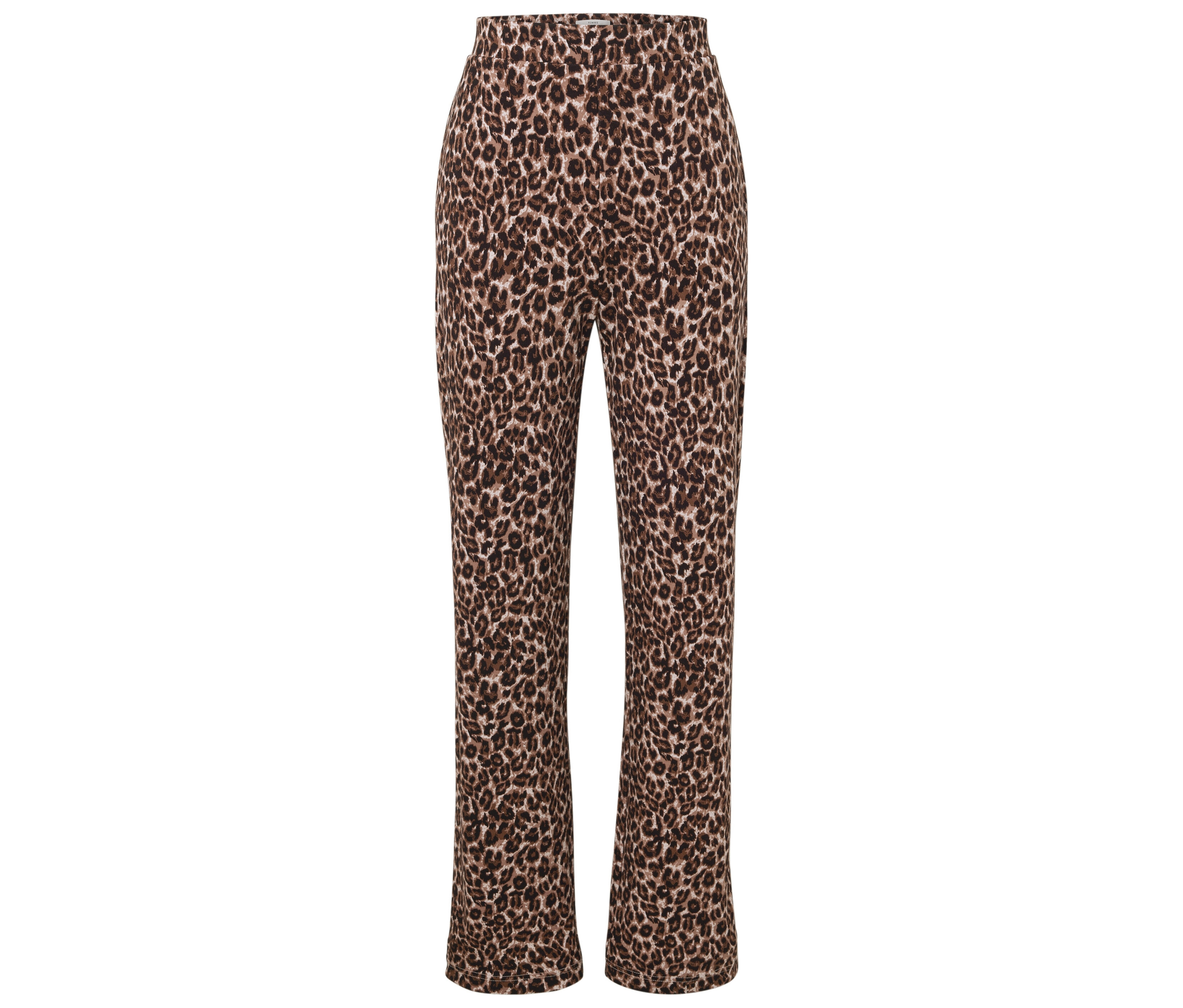 Tchibo - Bedruckte Jerseyhose - Damen - Gr. L - Schwarz/print