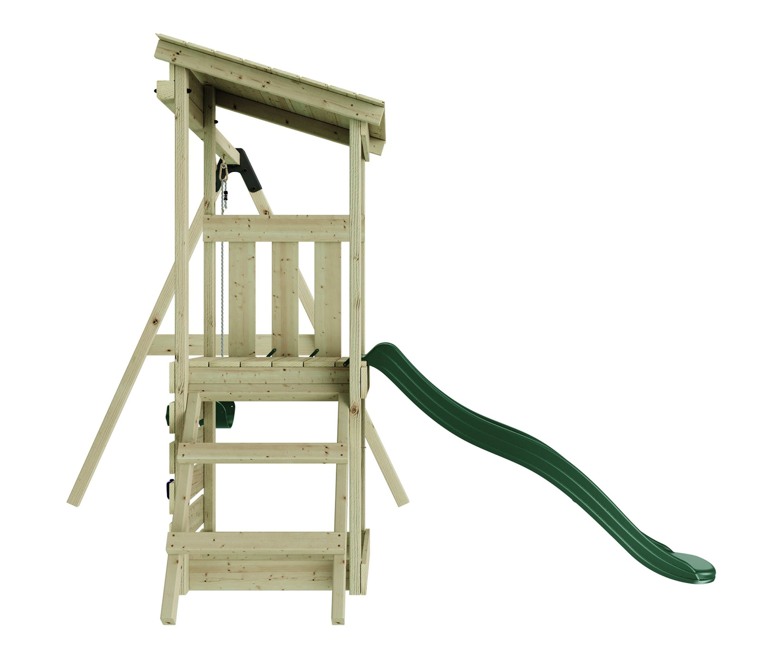Thumbnail - weka Spielturm »Lyon« - naturfarben