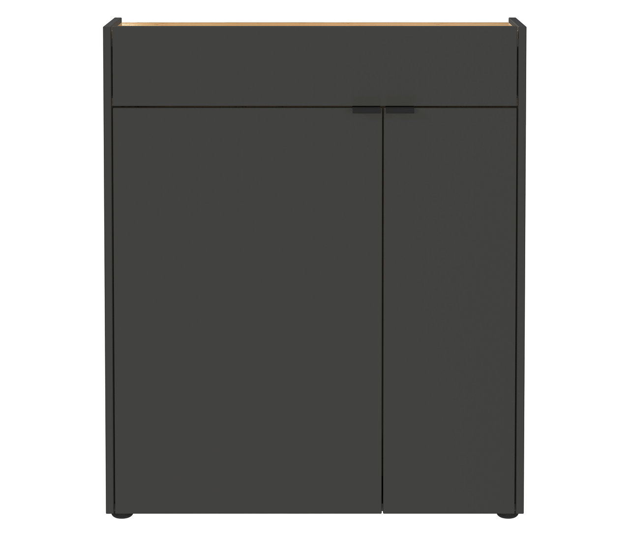 Ein graphitfarbener Mehrzweckschrank »Ameca«.