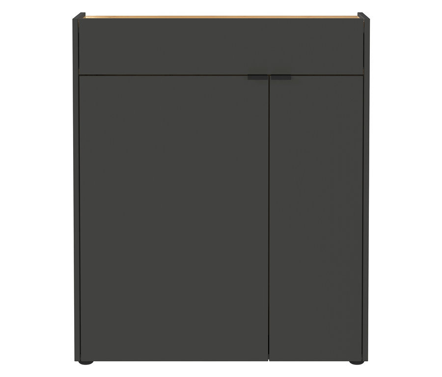 Ein graphitfarbener Mehrzweckschrank »Ameca«.