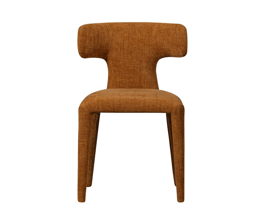 Ein »Permit« Stuhl von BePureHome, 2er-Set, Zimtfarbe.