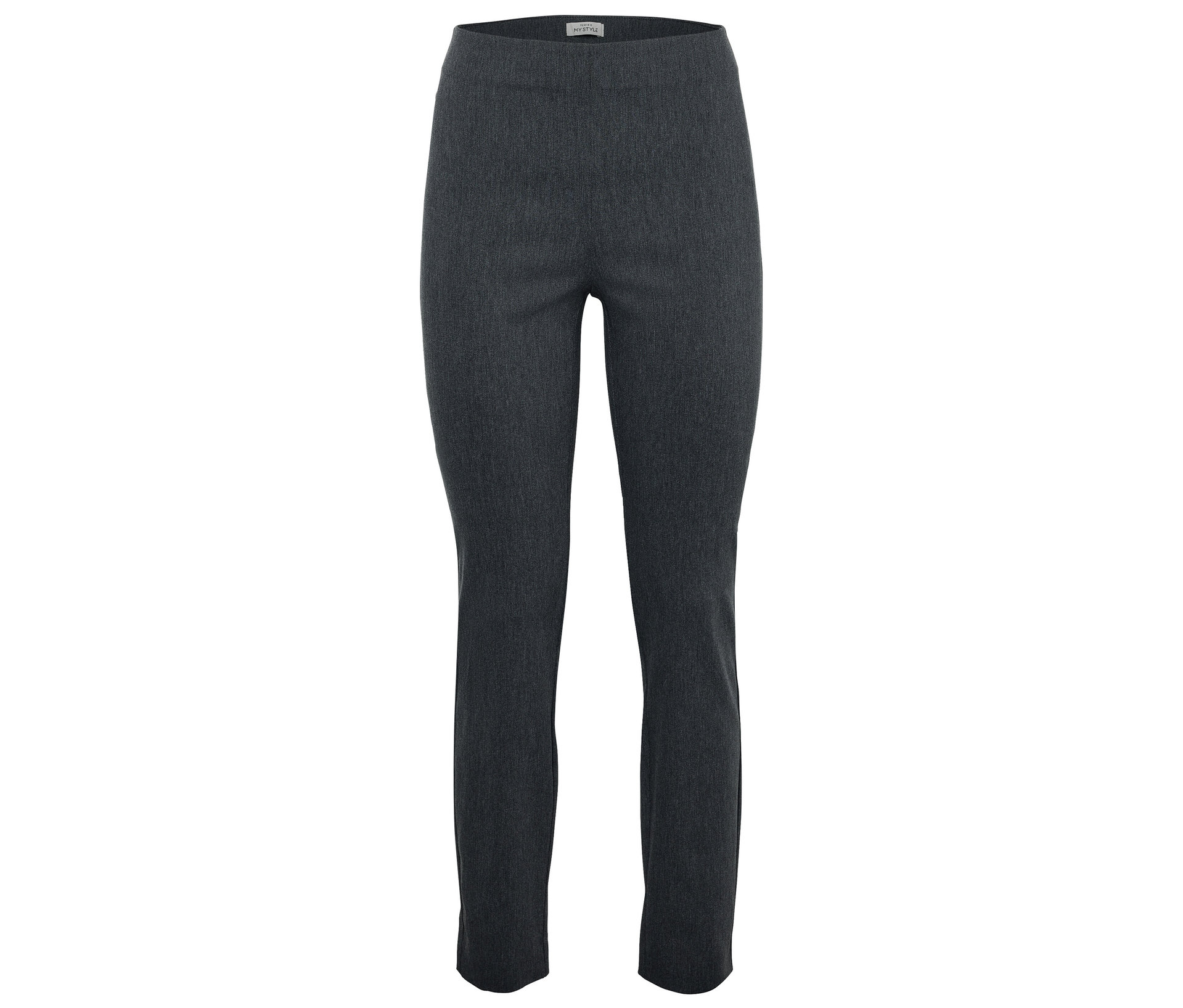 Stretchhose - Damen - Gr. 52 - dunkelgrau - dunkelgrau