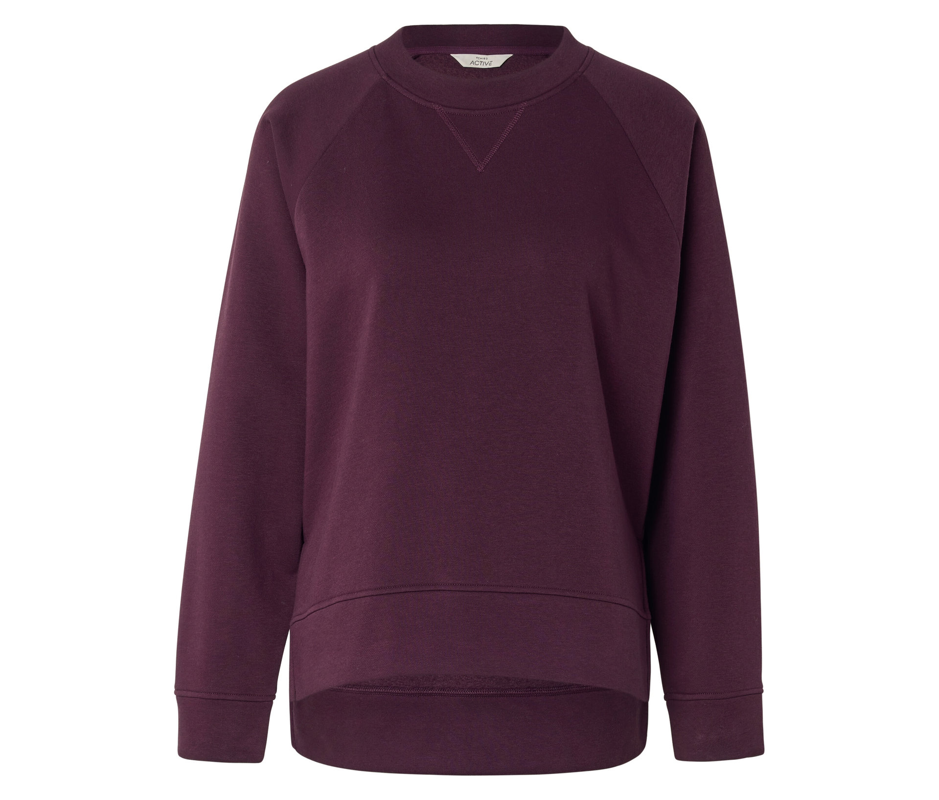 Tchibo - Sweatpullover - Damen - Gr. L - weinrot