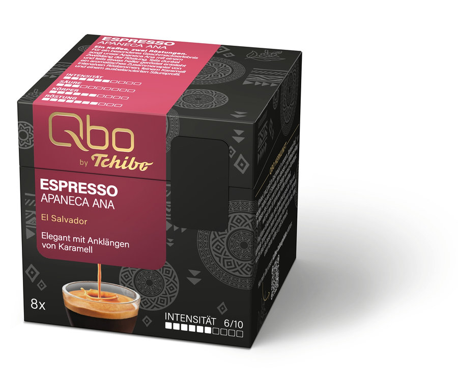 Qbo Espresso APANECA ANA - 8 Kapseln