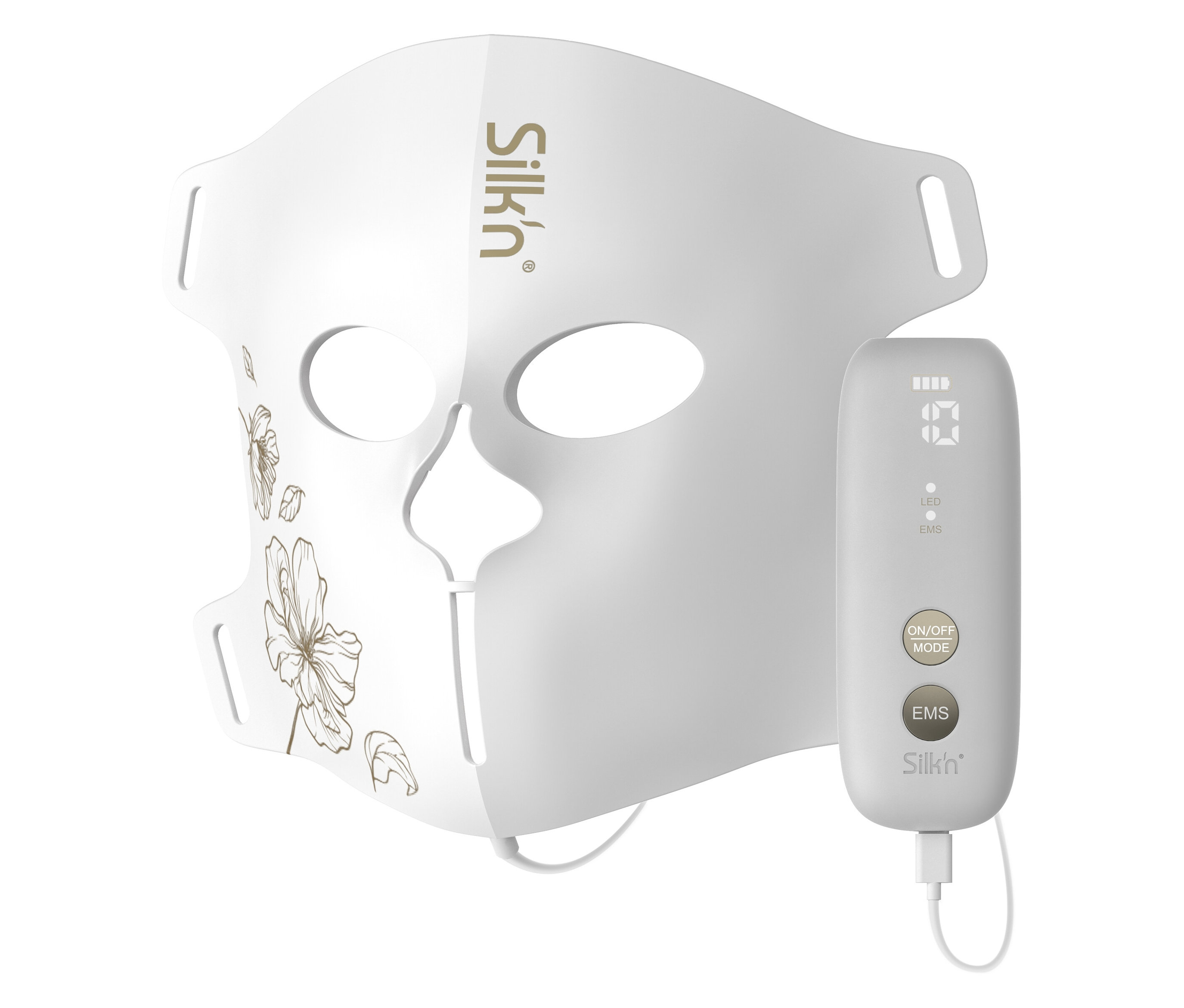Silk'n - Silk'n LED Face Mask mit EMS - weiß