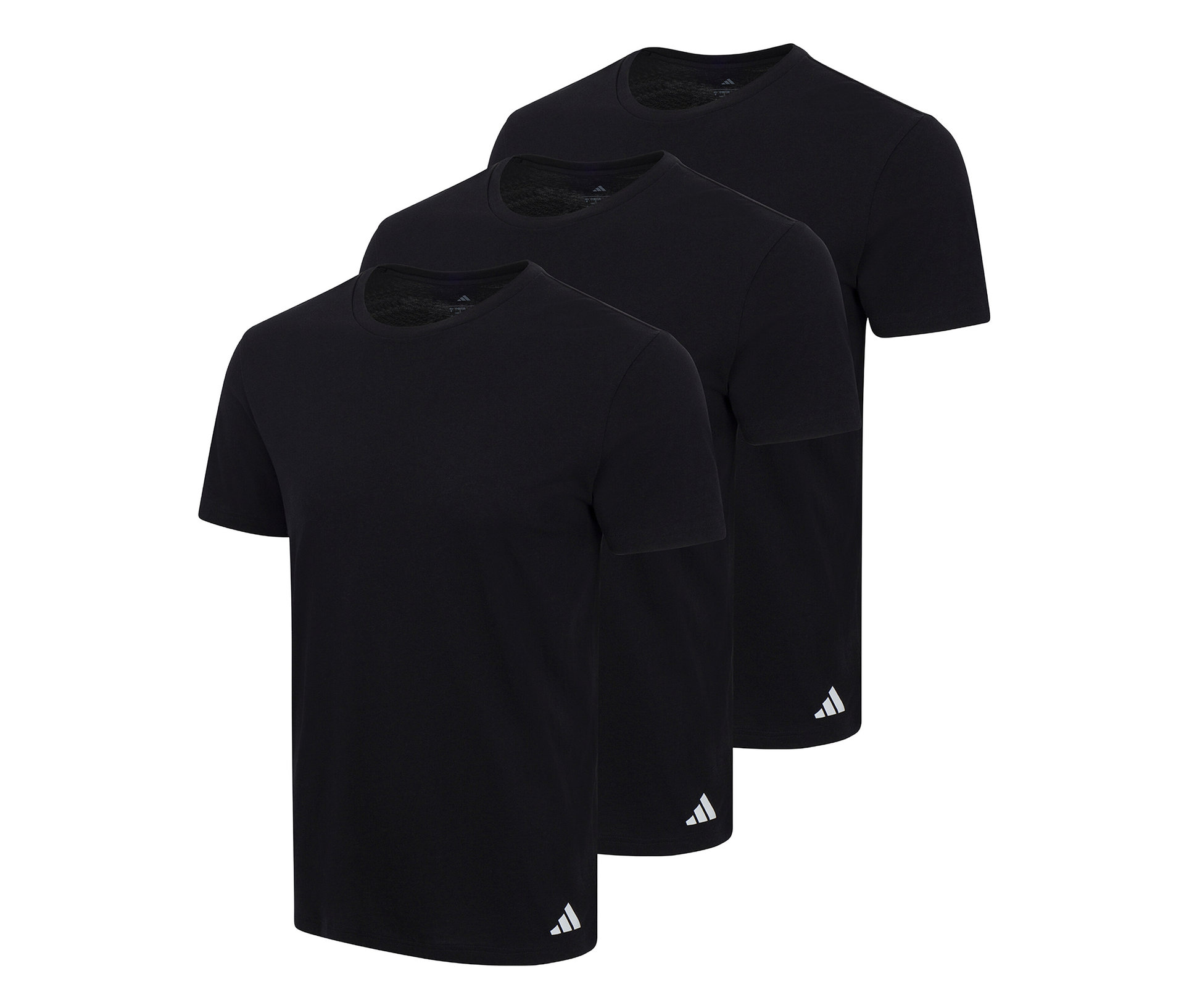 Tchibo - 3 adidas Active Core T-Shirts - Herren - Gr. M/5 - schwarz