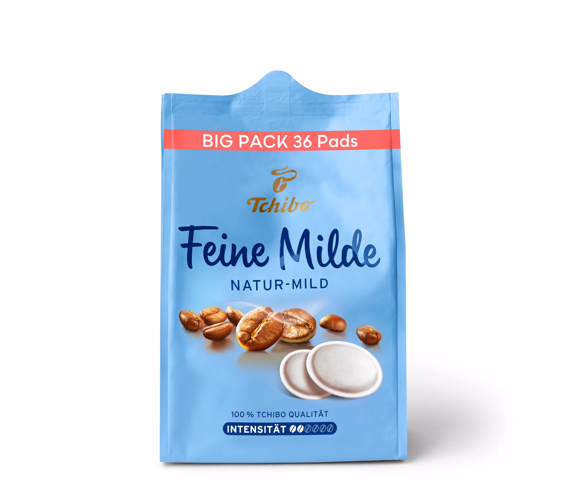 Tchibo - Feine Milde Pads - 36 Pads - Intensität: 2/6