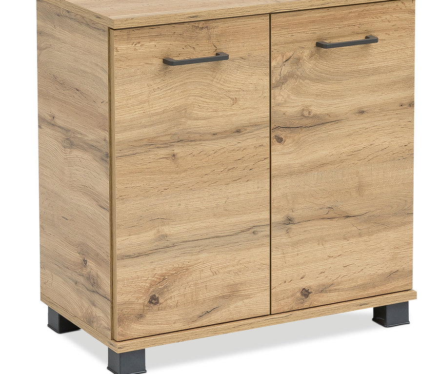 Waschbeckenunterschrank »WBU 600 Nora« in Holzoptik.