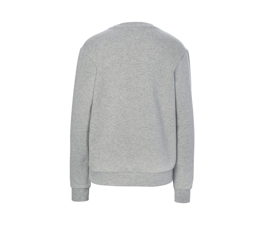 Graues Sweatshirt.