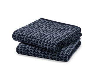 Muster aus zwei Blau-Tönen