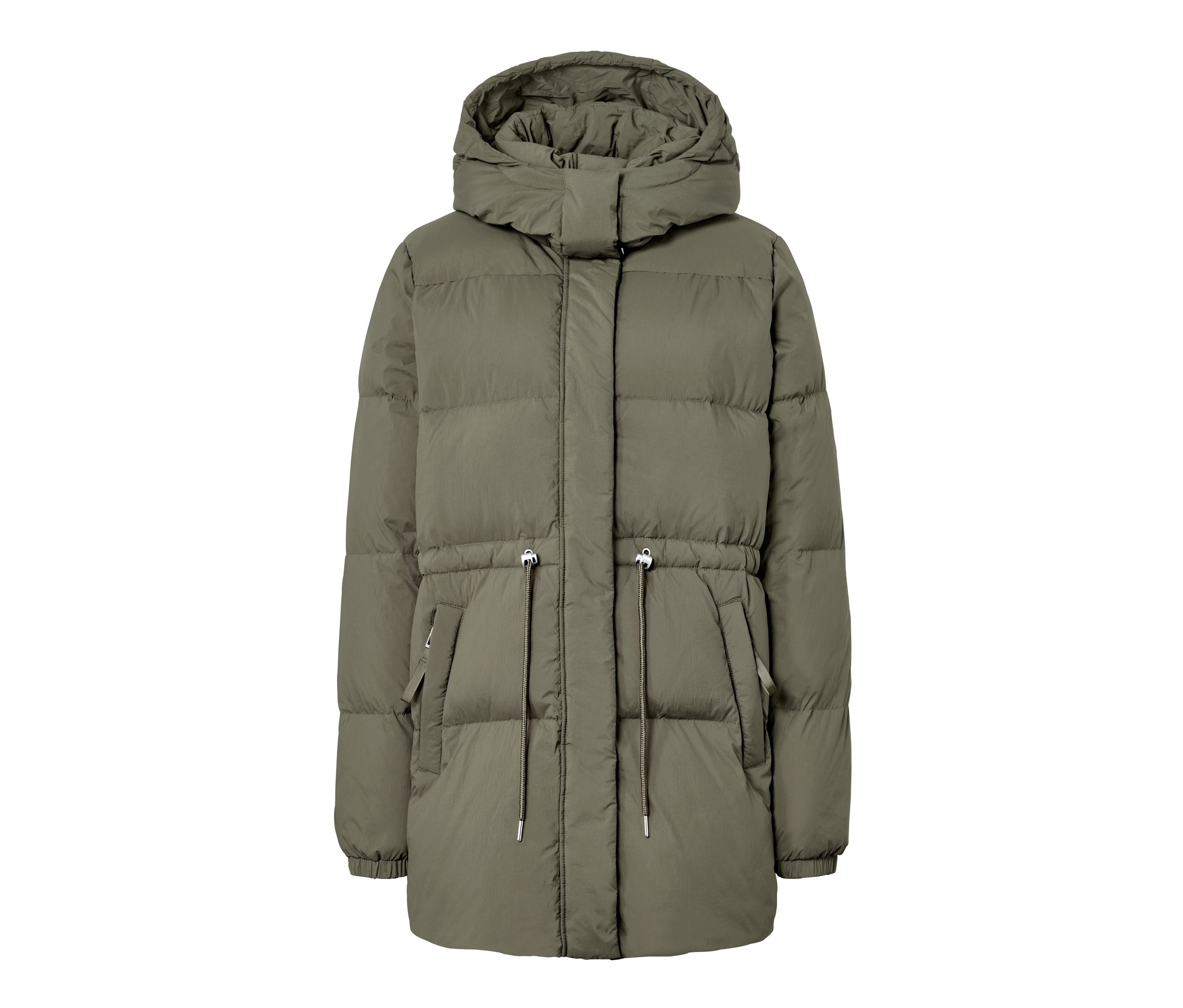 es nicht günstig Kaufen-Tchibo - Daunenjacke - Damen - Gr. L - khaki. Tchibo - Daunenjacke - Damen - Gr. L - khaki <![CDATA[Daunenjacke Farbe: Khaki Material: Grundware 100% Polyamid Futter und Innenmaterial 100% Polyester Füllung 90% Daunen, 10% Federn Enthält nichttextile Teil