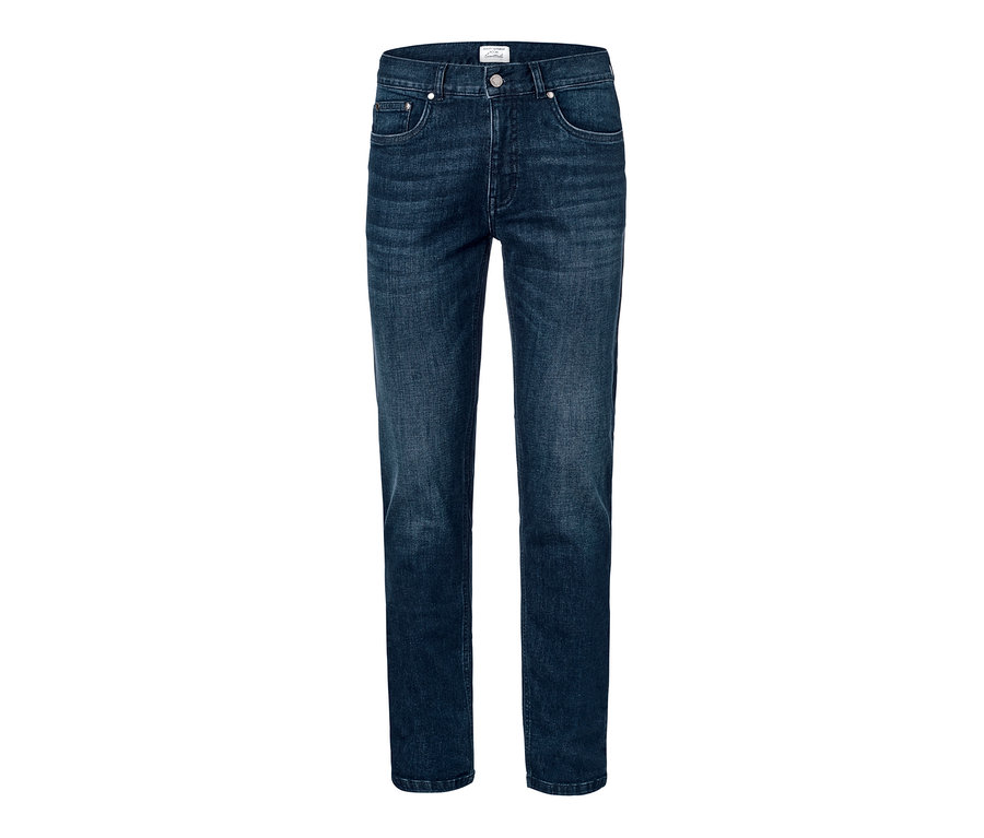 Blaue Jeans.