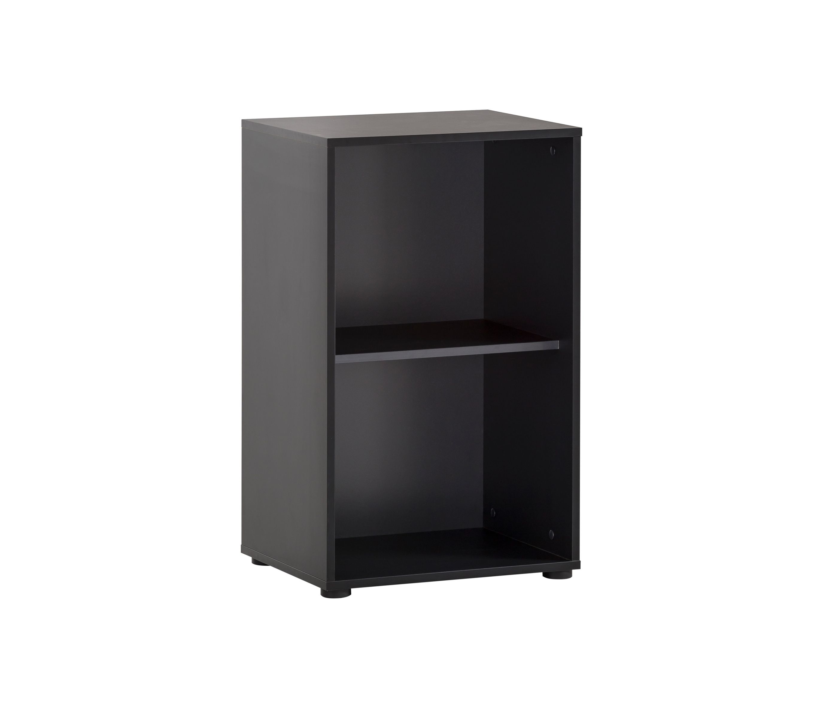 Tchibo - Regal »Hank« - 51x41x83,5cm - schwarz - Holz / Metall / Kunststoff