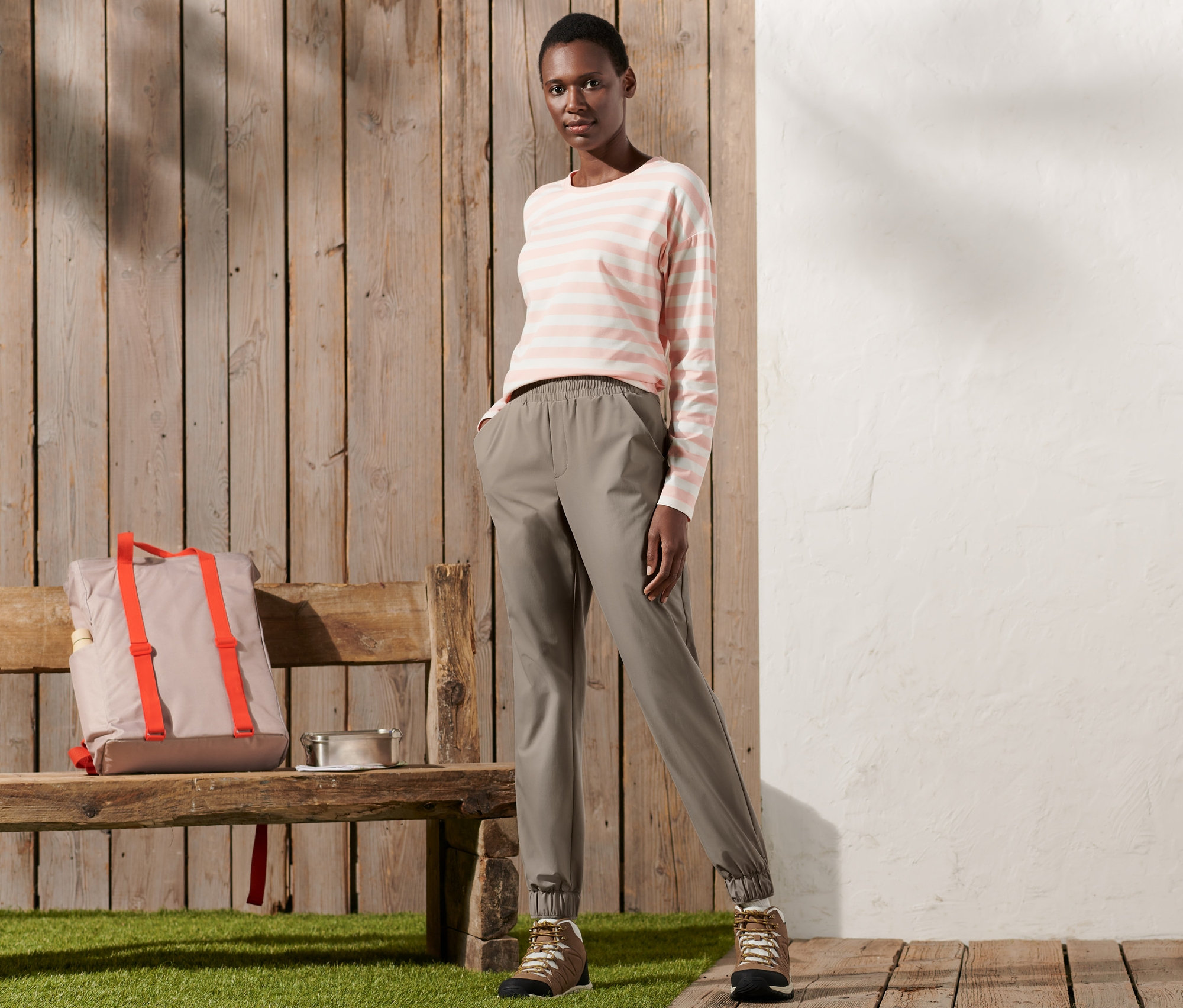 Thumbnail - Tchibo - Funktionshose - Damen - Gr. 46 - taupe