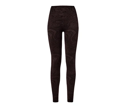Eine nahtlose, gemusterte, dunkle Seamless-Tight.