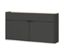 Breiter Mehrzweckschrank »Ameca« in Graphit.